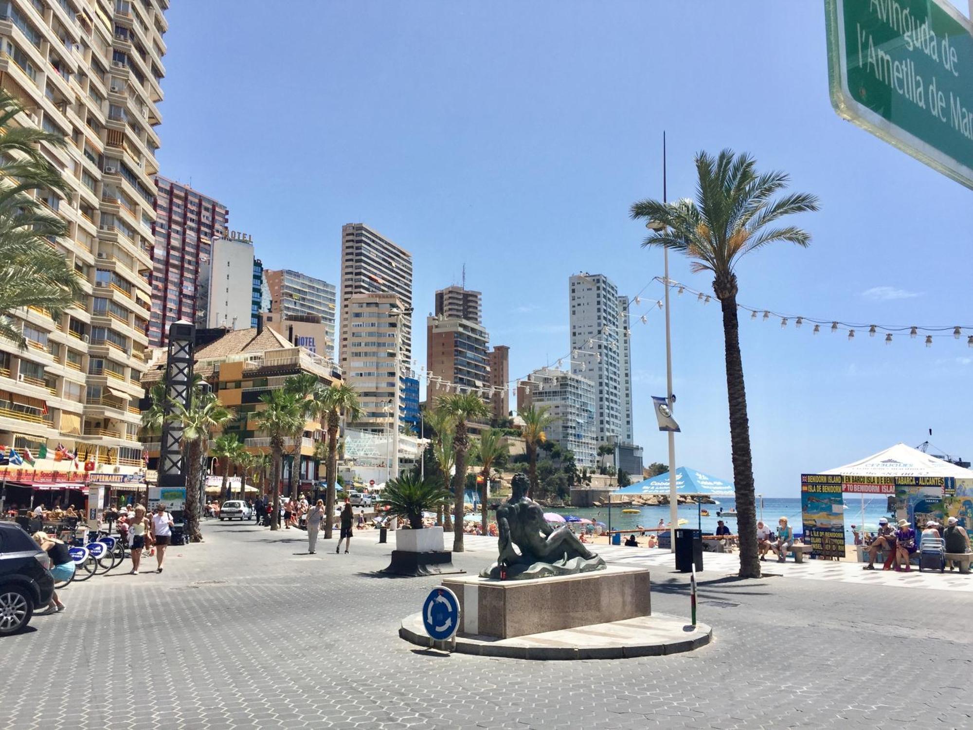 Ferienwohnung Sea View Penthouse! Benidorm Exterior foto